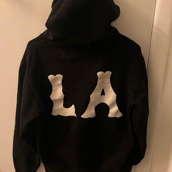 Pacsun Black LA Hoodie - Picture 6 of 6